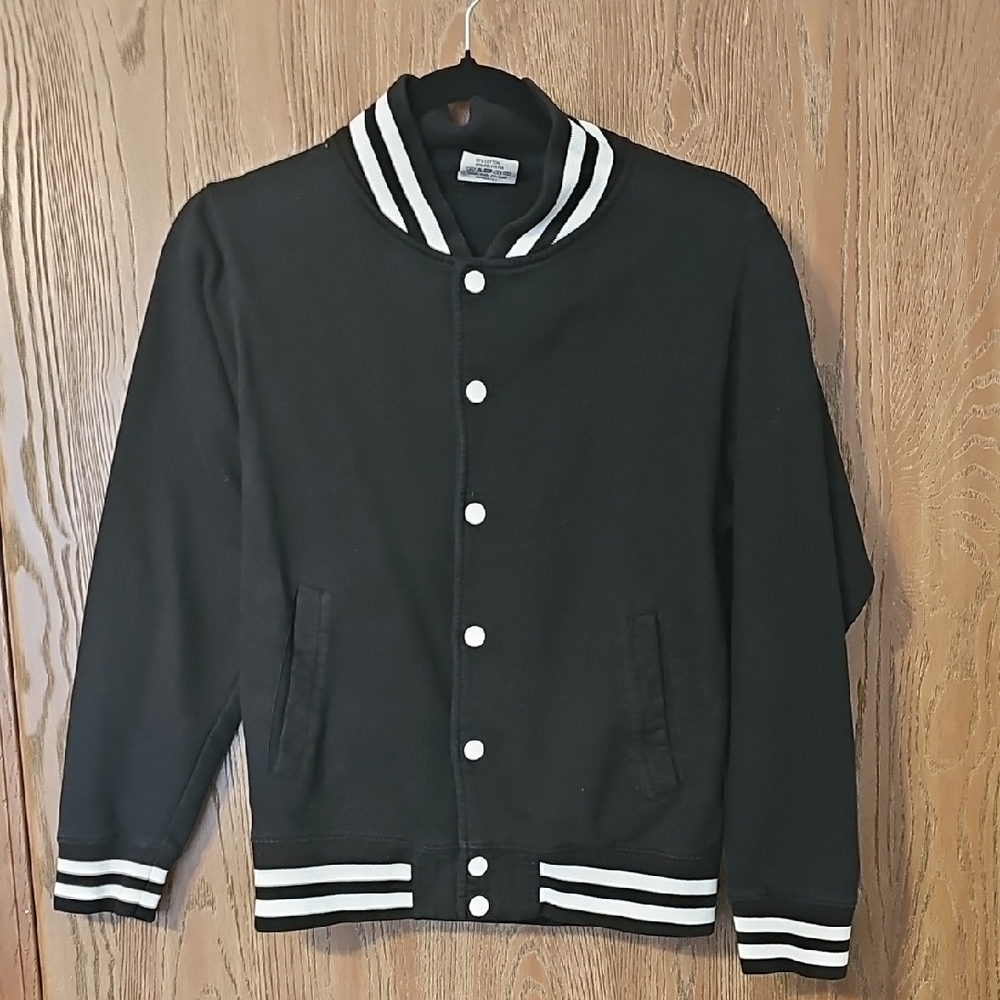 Black Varsity Jacket